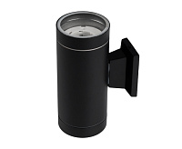 Настенный светильник PWL 20590 2*GX53 BL черный IP65 JAZZway