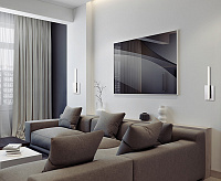 Бра 90020/1 хром сн/пр