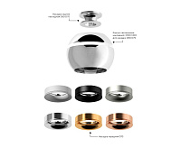 Насадка  для светильника D70 mm N7014 PYG MR16 золото желтое полиров сн/пр