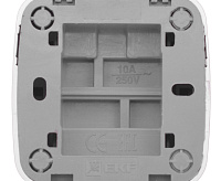 Выключатель 1-клавишный 10А EKF EGV10-021-10