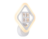 Бра FA284 WH 15W белый с хрусталем сн/пр