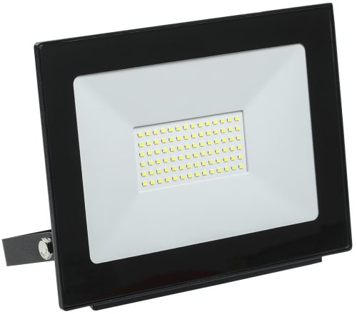 Прожектор СДО 06-70 светодиодный черный IP65 6500 K IEK