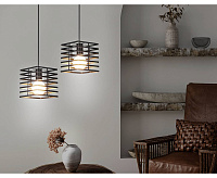 Подвесной светильник TR8411 BK E27 черный