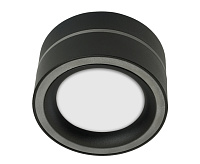 Светильник потолочный GX53 12W 230V черный HL455