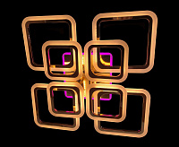 Люстра 8001/4+4C+led GL FG led (192W+22W)