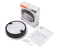 Накладной светильник PBH - PC8-RA 12W 4000K черный IP65&nbsp;&nbsp;Jazzway