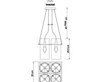 Люстра A8586SP-4BK 