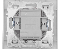 Выключатель 2-клавишный с индикатором 10А EKF ERV10-123-10