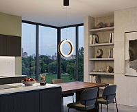 Светильник подвесной 1100B BLACK