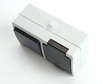 Велена Блок: розетка 1-ая с/з + выключатель 1-кл PST16-11-54/10-111-54