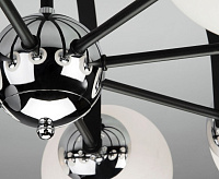 Люстра 70082/8 хром черный