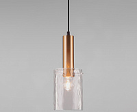 Подвесной светильник 50177/1 черный/бронза сн/пр