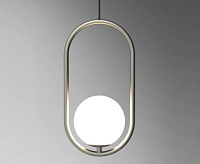 Подвесной светильник E-SVET (LB) BD.8881-1 L хром