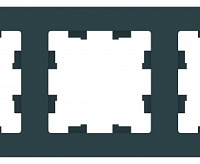 AtlasDesign Изумруд Рамка 3-ая универсальная ATN000803