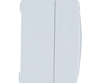 Розетка EKF EVR16-129-10-540 16А 2-местна с заземлением с крышкой 