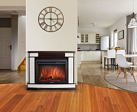 Портал Scala 30 камень сланец скалистый белый шпон темный дуб