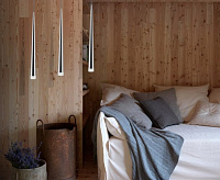 Подвесной светильник 807012 PUNTO ХРОМ/КРАСНЫЙ сн/пр