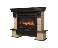 Портал Forte 26/30S камень бежевый шпон темный дуб