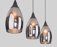 Подвесной светильник 50285/3 черный жемчуг