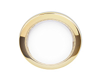 Светильник встраиваемый PGX53 10639. 3 золото глянцевое JAZZway