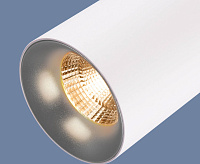 Светильник светодиодный DLS021 9+4W 4200K белый матовый/серебро