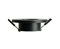 Светильник встраиваемый G5.3 MR16 DL3114 черный IP44