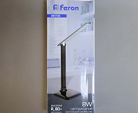 Настольная лампа DE31725 черный