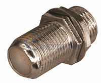 ПЕРЕХОД гнездо F - гнездо F "БОЧКА" с кольцом 05-4201-4 сн/пр