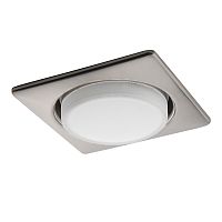 Светильник встраиваемый GX53 212125 TESIO Q H4 SQUARE SATIN CHROME