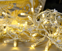 Гирлянда 70LED теплый белый 4W IP20 шнур 1,4м 0,15мм CL14 26803 сн/пр