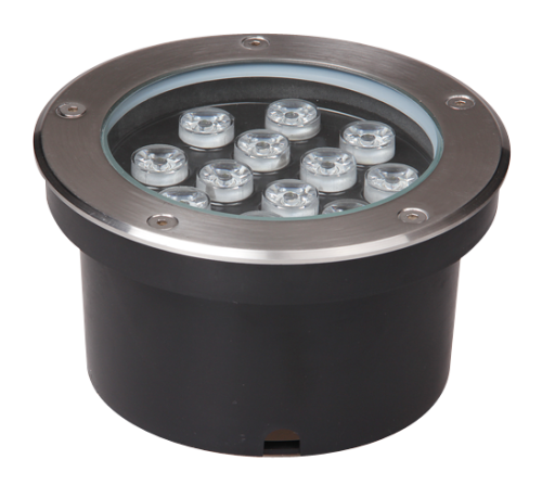Светильник PGR R180 12w 4000K Сhrome грунтовый IP65 Jazzway сн/пр