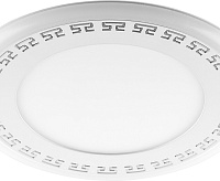 Светильник встраиваемый 16W с белой подсветкой AL2440 сн/пр