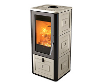 Печь-камин MCZ Chari Warm Grey