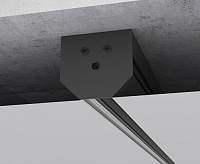 Slim Magnetic Заглушки для шинопровода в натяжной потолок (черный) (2шт) 85206/00
