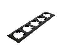 Катрин Рамка 5-ая пластик черный PFR00-7005-05