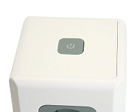 Удлинитель 12-местн с/з, 3x1мм2, 1.5 м,250В,16А, 3520Вт 3USB A + 1C 5V 3,4A,белый/серый HM10-61-01