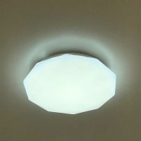 Накладной светильник "ALMAZ" 25W R-345-SHINY/WHITE-220-IP44 RGB