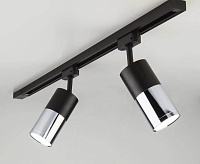 Трековый светильник Avantag 6W 4200К черный матовый/хром LTB27 сн/пр Трековый светильник Avantag 6W 4200К черный матовый/хром LTB27 сн/пр