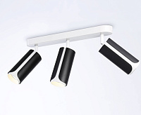 Спот TN51605/3 BK/WH GU10/3