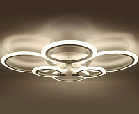 Люстра светодиодная "EUROPA" 132W 6R-APP-790/560/115 White/White-220-IP20