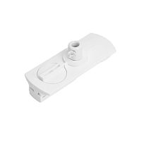 Коннектор для подвесных трековых светильников белый LD1015