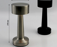 Настольная лампа DOWN LIGHT 2W R-SENSOR-85x215-CHROME-DC5V/1A-IP20