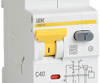Диф автомат АВДТ-32 25A 30мA ИЭК IEK MAD22-5-025-C-30