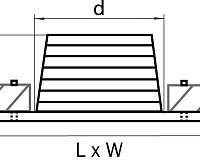 Светильник встраиваемый светодиодный LED 212186 Leddy 3W белый