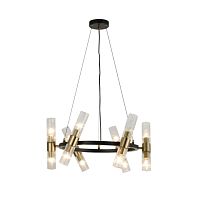 Люстра 74785/12R BLACK+COPPER