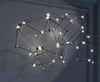 Подвесной светильник 90168/5 черный жемчуг