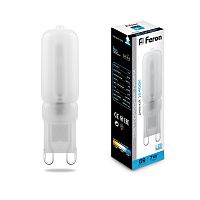 Лампа светодиодная&nbsp;&nbsp;7W G9 6400K LB-431 (Feron)