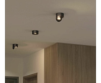 Накладной светильник Glide 8W 4200K черный жемчуг сн/пр