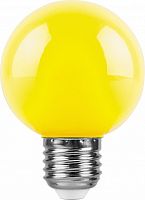 Лампа светодиодная  3W E27 LB-371 желтый шар (Feron)