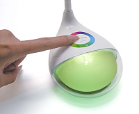 Настольная лампа 7W, 6000-6500K, 100-240V, белый DE1730 сн/пр